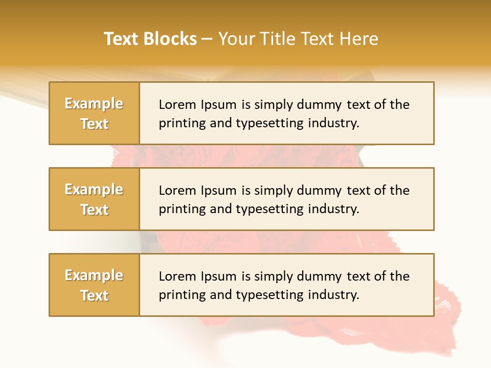 Fetishes White Female PowerPoint Template