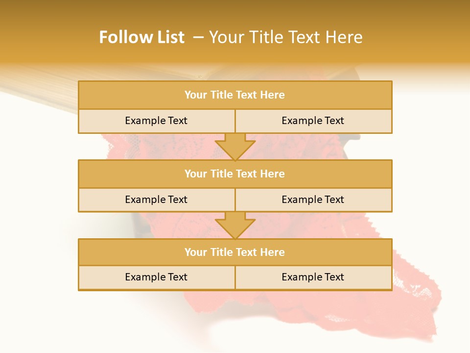 Fetishes White Female PowerPoint Template