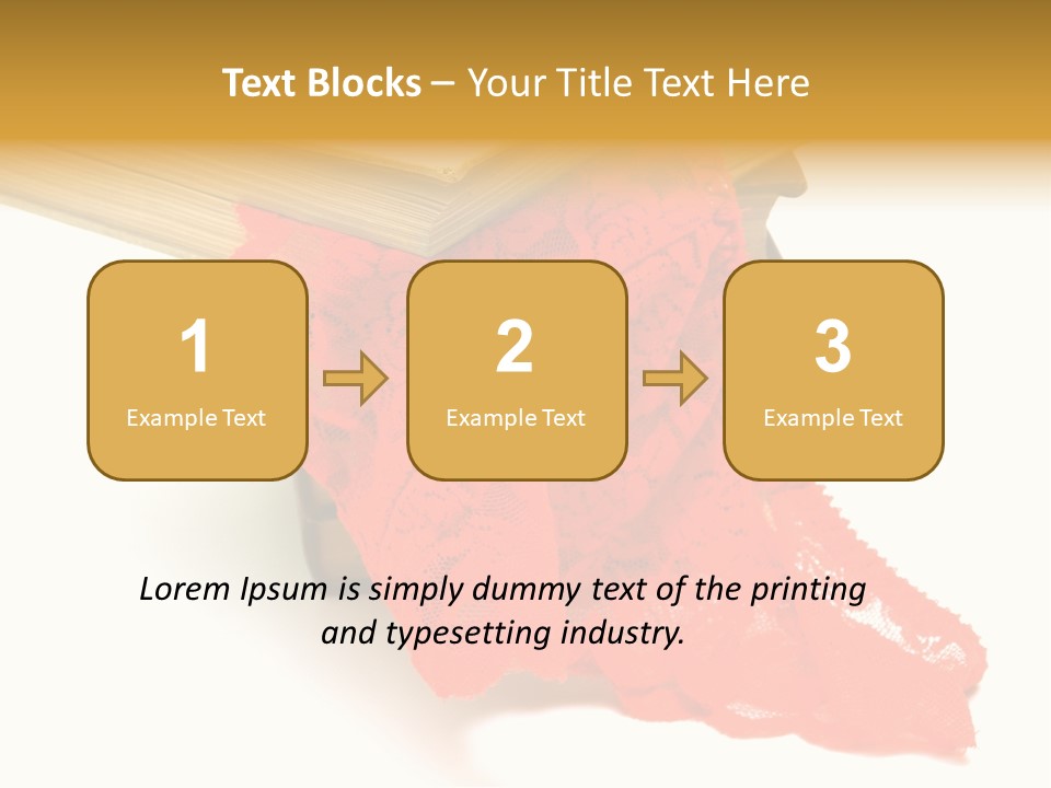 Fetishes White Female PowerPoint Template