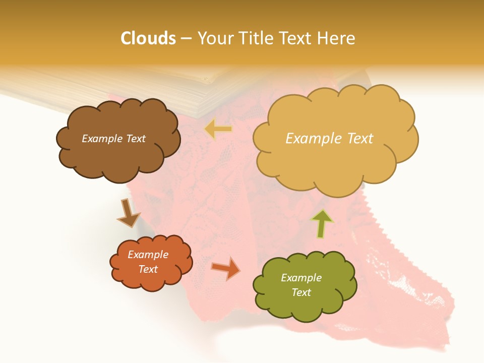 Fetishes White Female PowerPoint Template