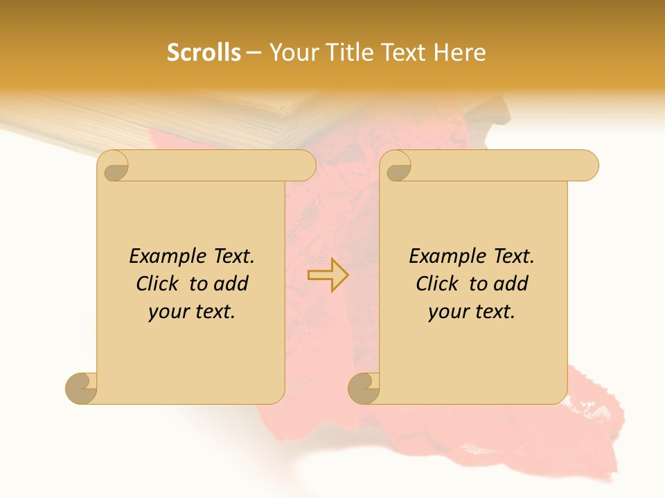 Fetishes White Female PowerPoint Template