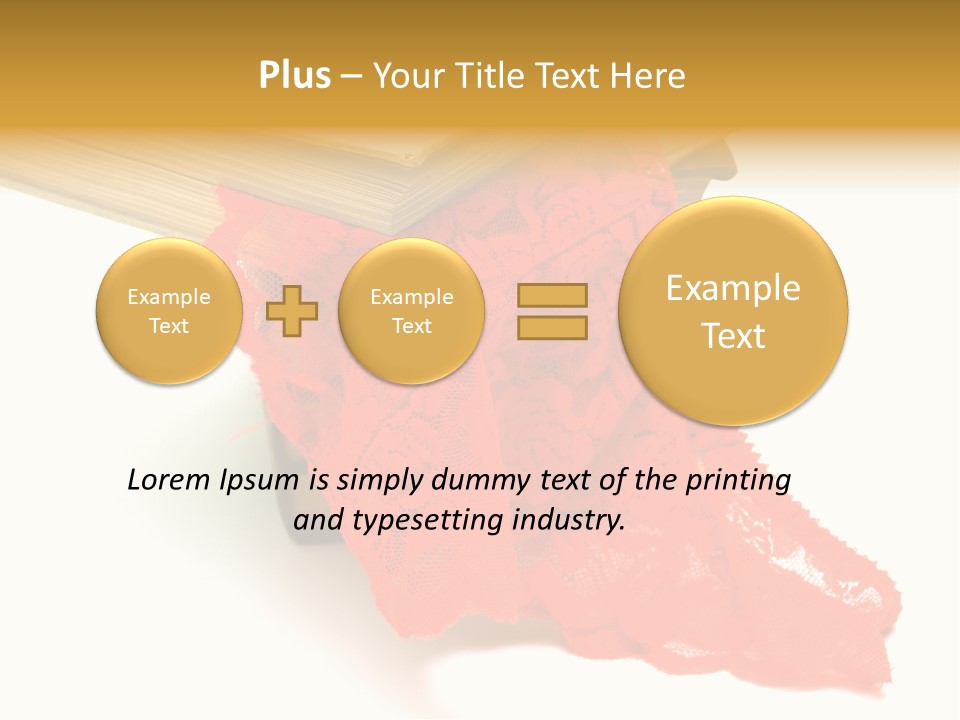 Fetishes White Female PowerPoint Template
