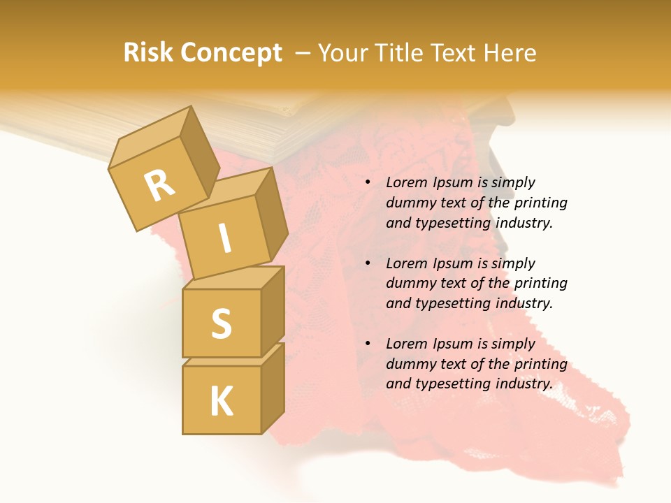 Fetishes White Female PowerPoint Template