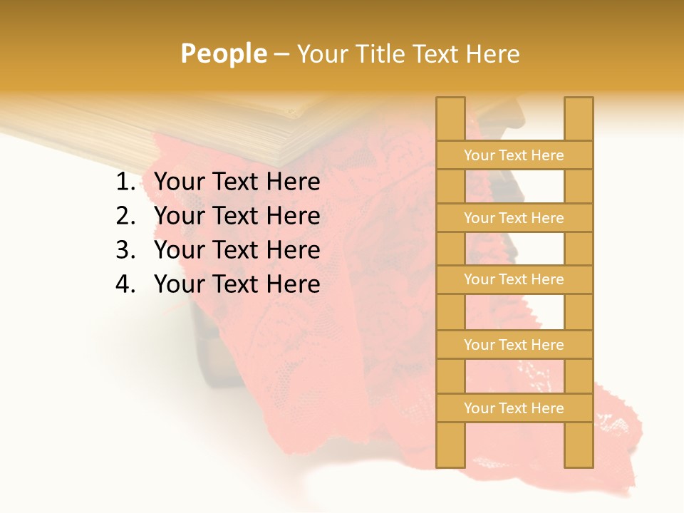 Fetishes White Female PowerPoint Template