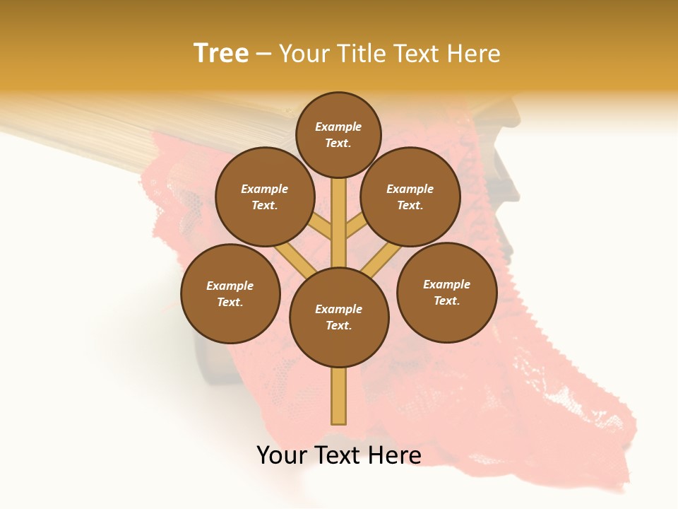 Fetishes White Female PowerPoint Template