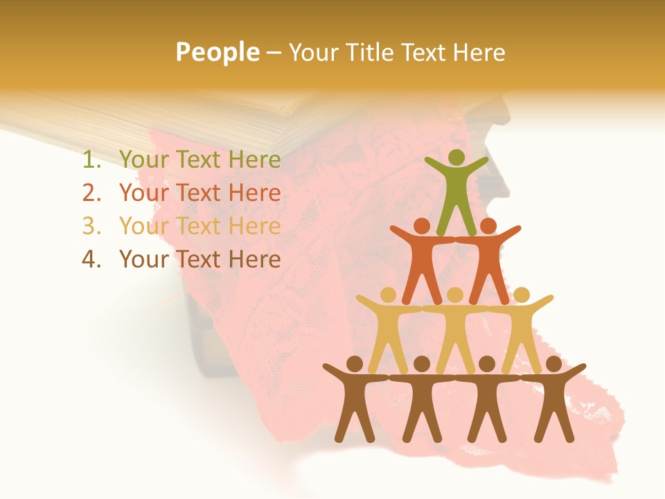 Fetishes White Female PowerPoint Template