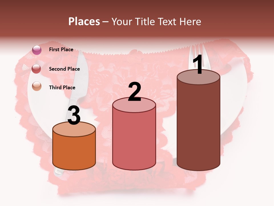 Panties Silk Beautiful PowerPoint Template