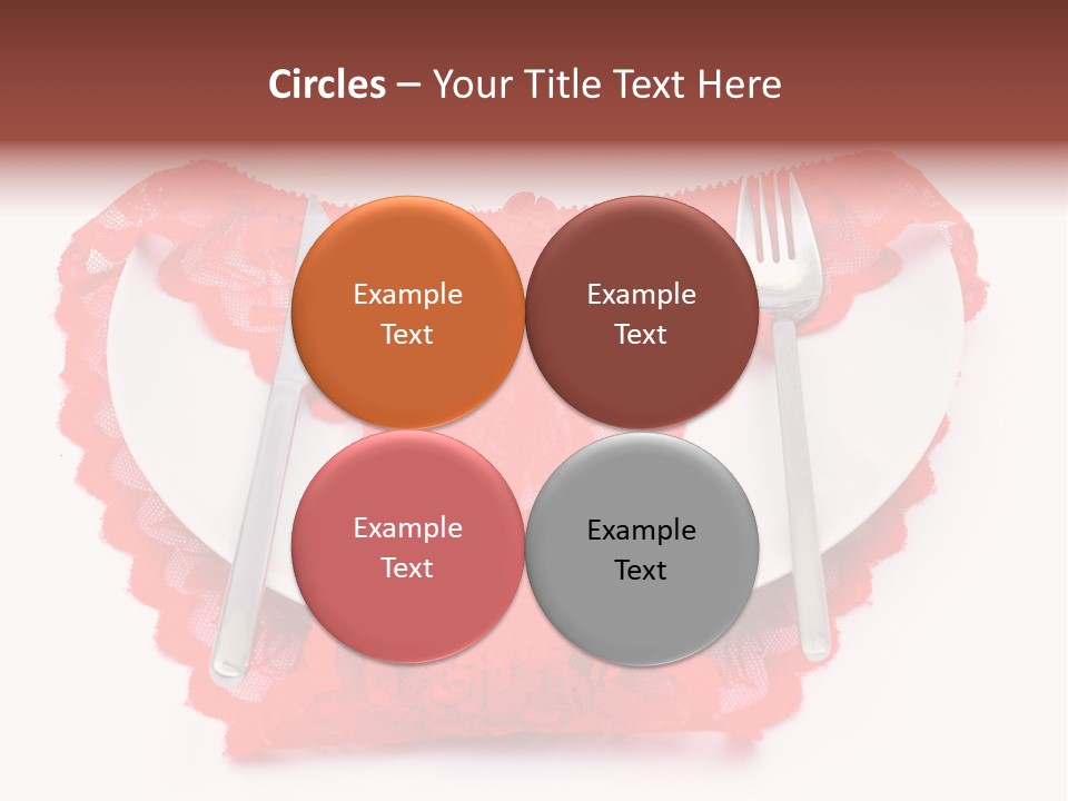 Panties Silk Beautiful PowerPoint Template