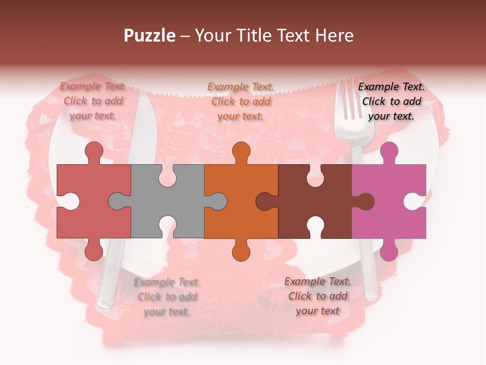 Panties Silk Beautiful PowerPoint Template