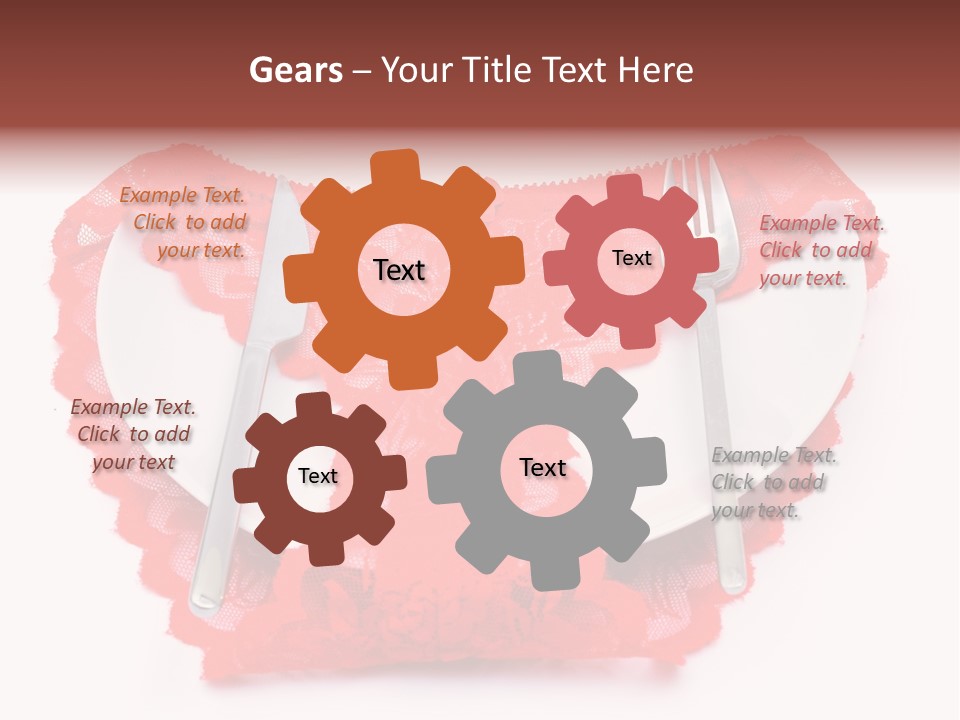 Panties Silk Beautiful PowerPoint Template