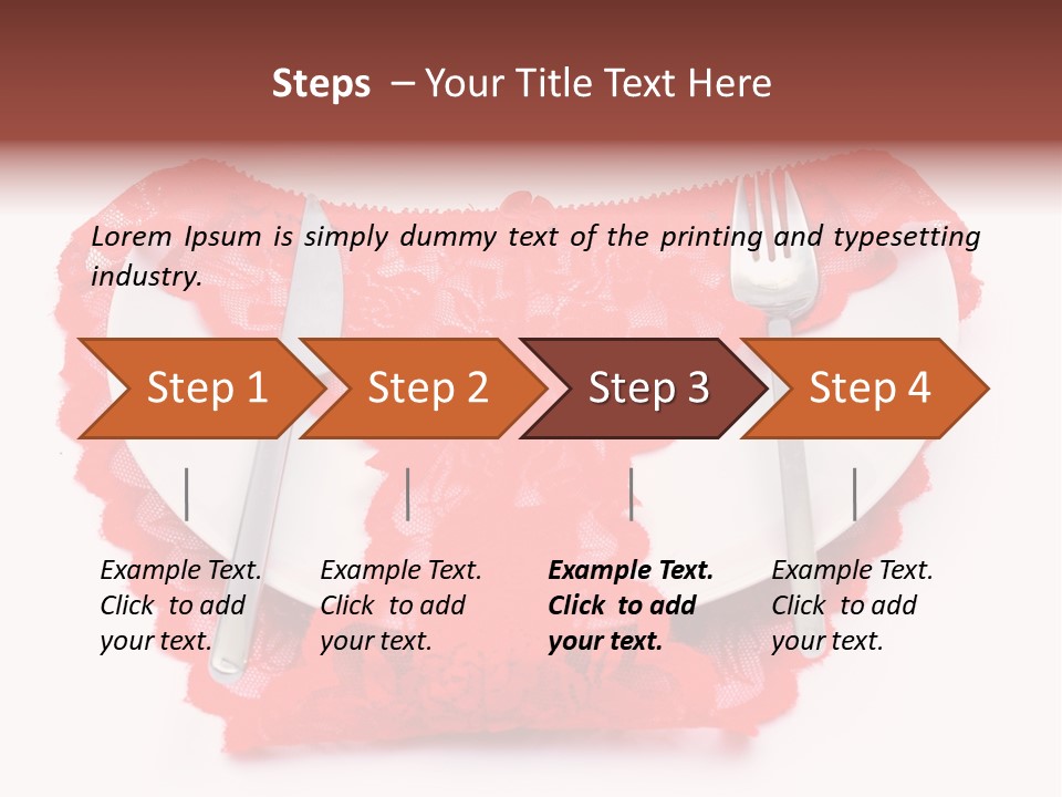 Panties Silk Beautiful PowerPoint Template