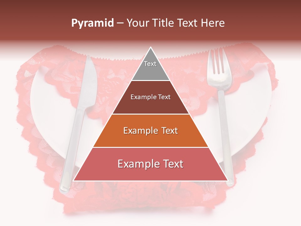 Panties Silk Beautiful PowerPoint Template