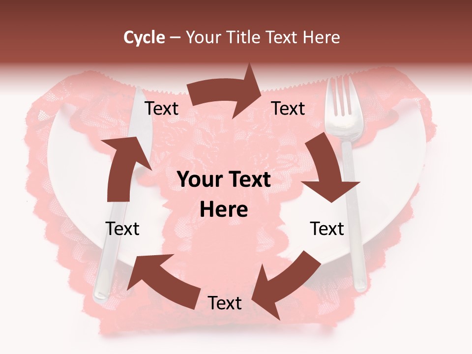 Panties Silk Beautiful PowerPoint Template