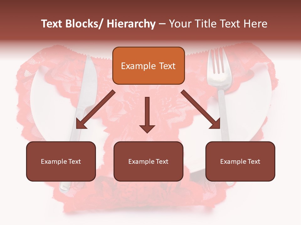 Panties Silk Beautiful PowerPoint Template