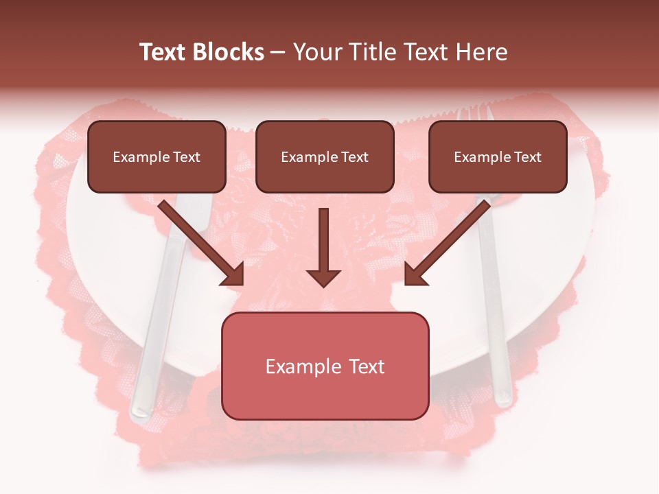 Panties Silk Beautiful PowerPoint Template