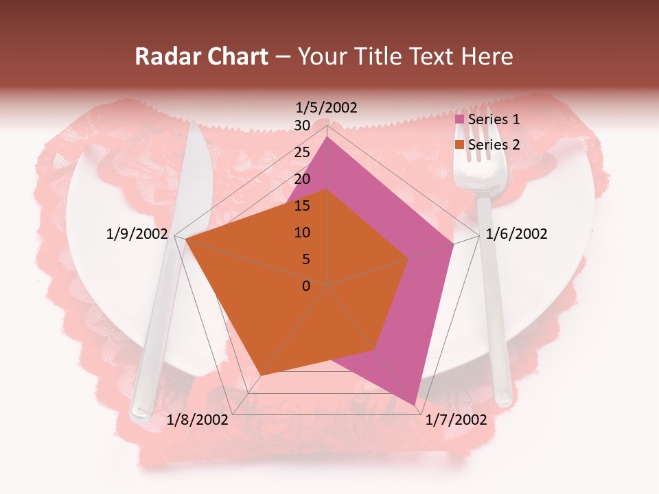 Panties Silk Beautiful PowerPoint Template