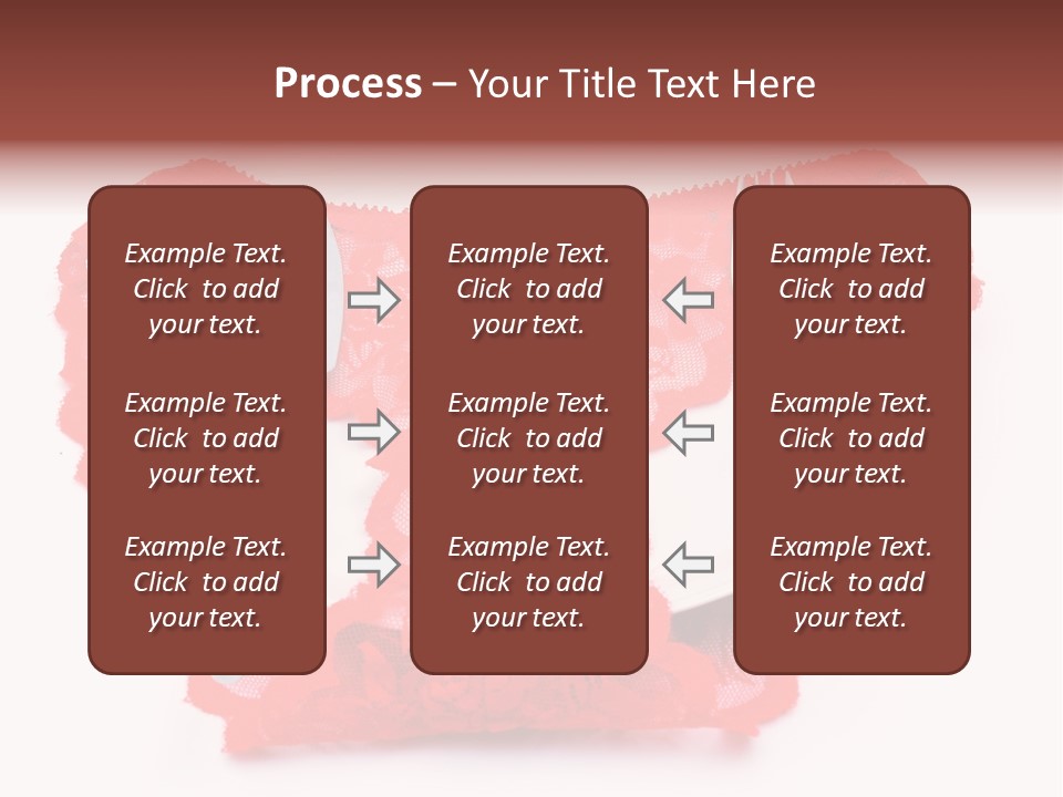 Panties Silk Beautiful PowerPoint Template