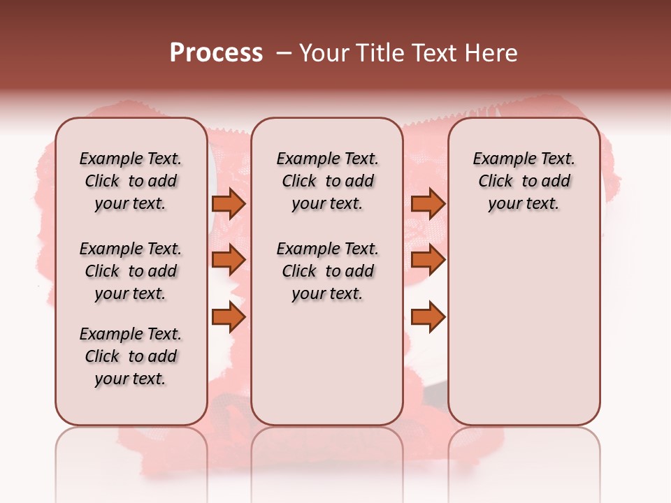 Panties Silk Beautiful PowerPoint Template