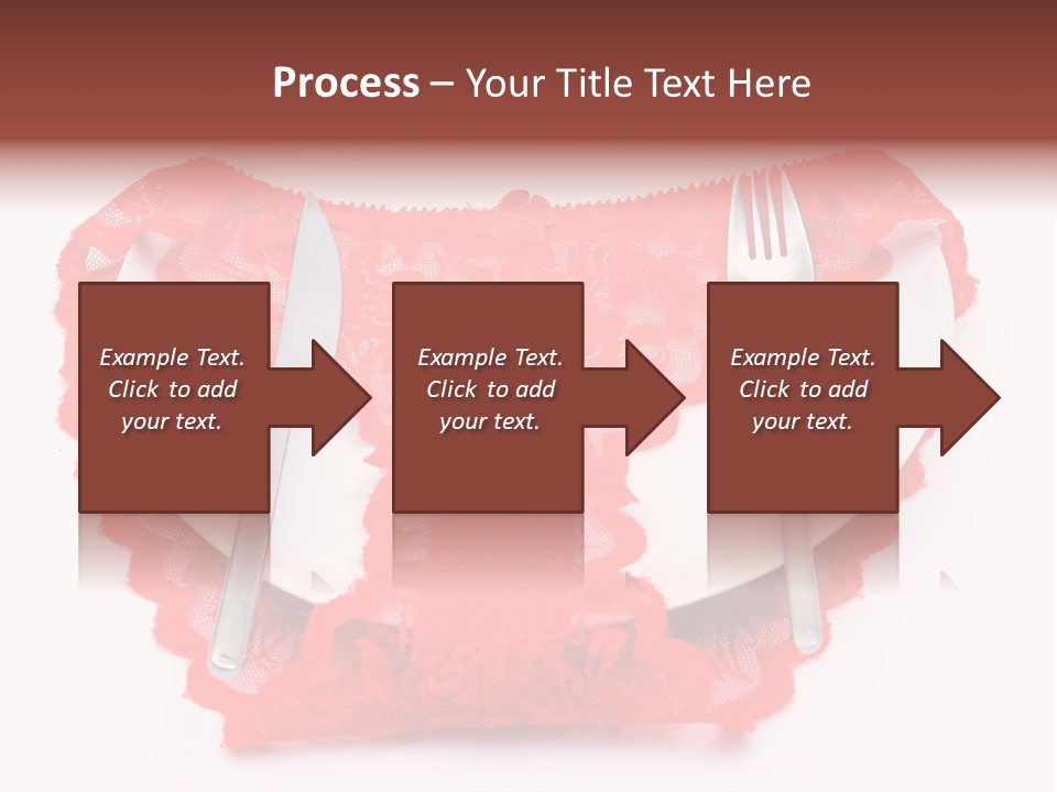 Panties Silk Beautiful PowerPoint Template