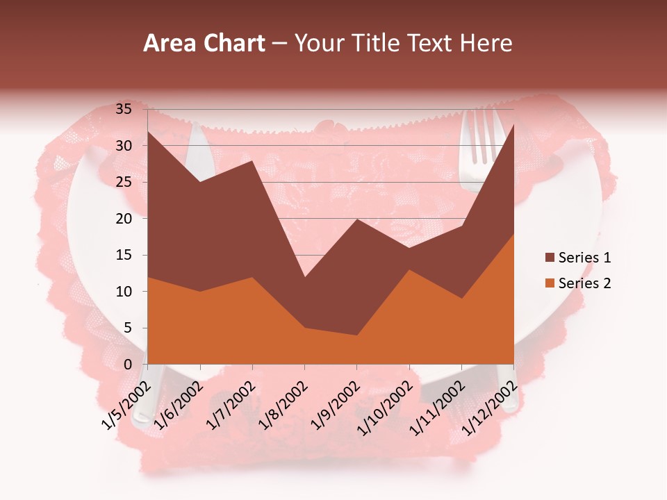 Panties Silk Beautiful PowerPoint Template