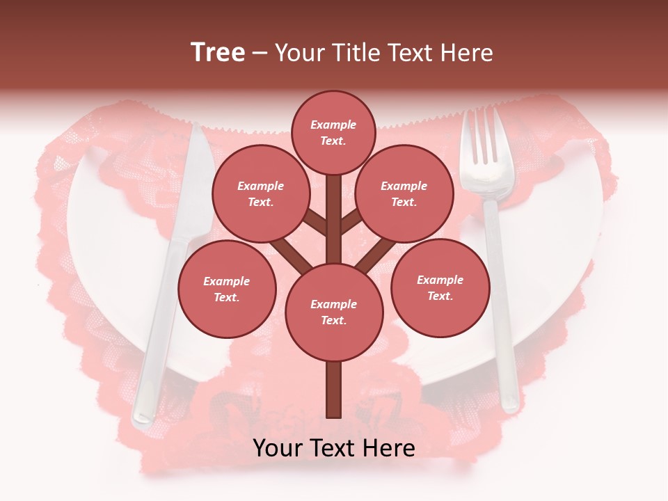 Panties Silk Beautiful PowerPoint Template