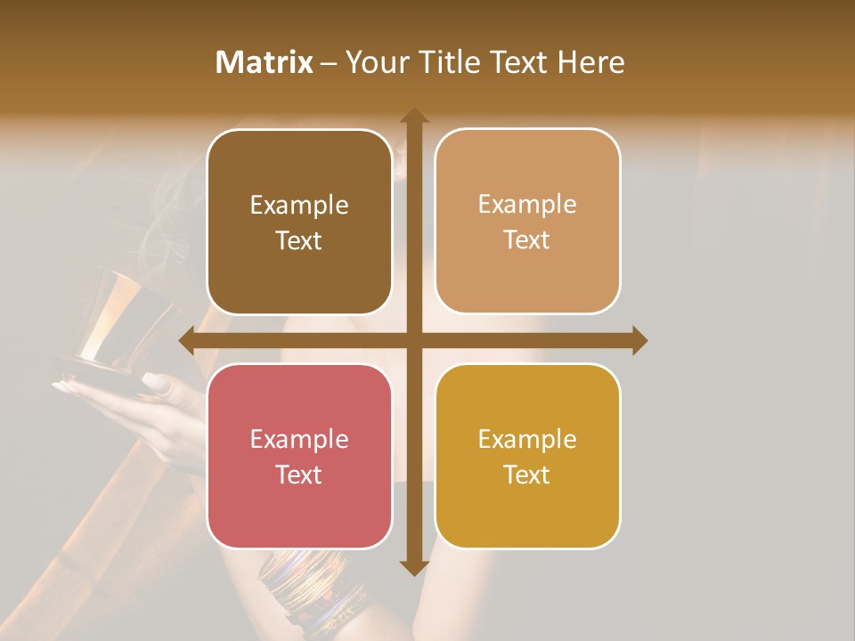 Cafe Refreshing Lips PowerPoint Template