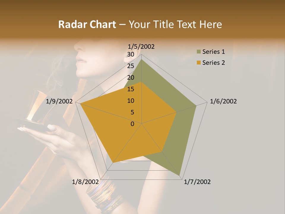 Cafe Refreshing Lips PowerPoint Template