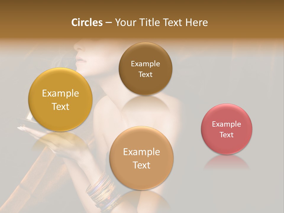 Cafe Refreshing Lips PowerPoint Template