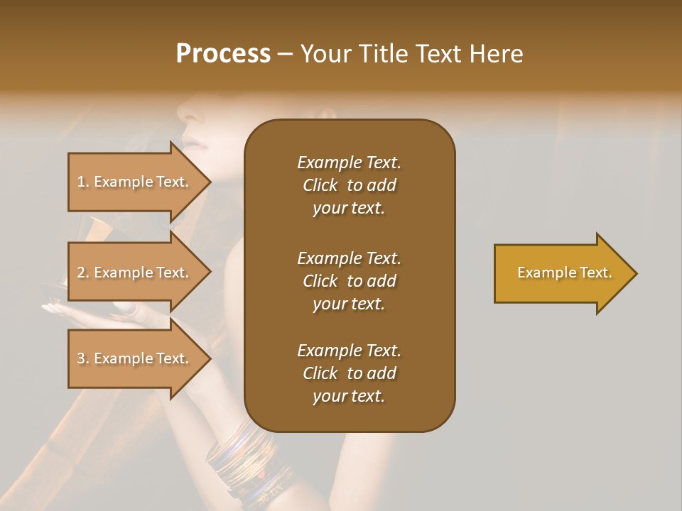 Cafe Refreshing Lips PowerPoint Template