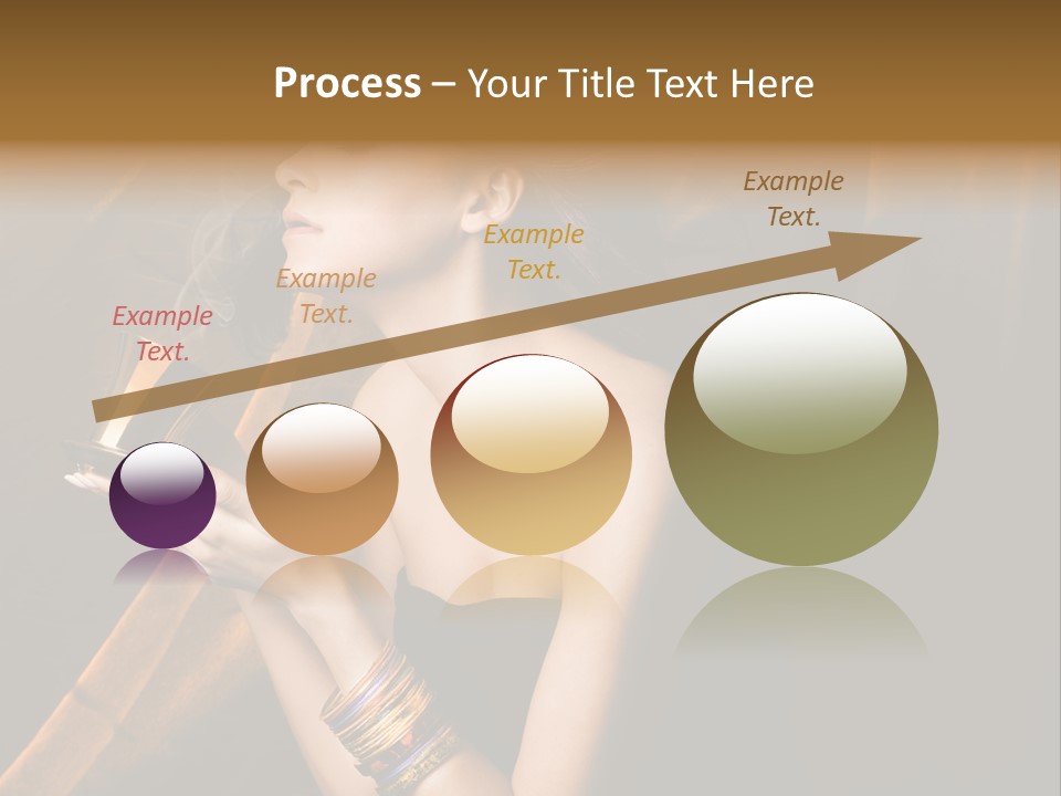 Cafe Refreshing Lips PowerPoint Template