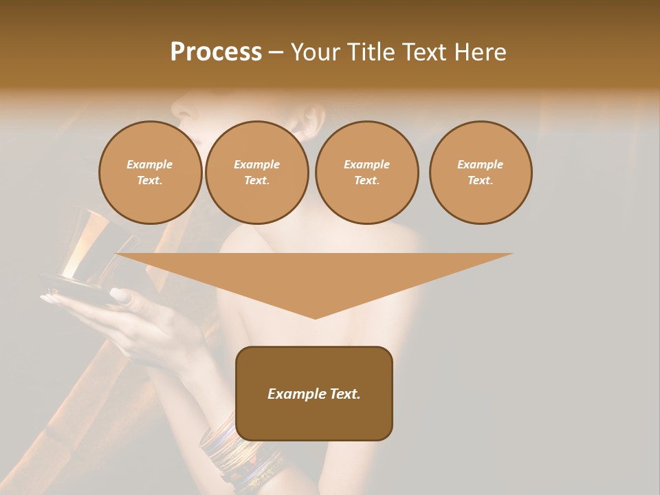 Cafe Refreshing Lips PowerPoint Template