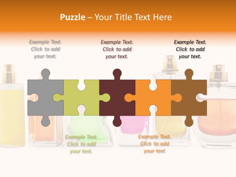 Container Limpid Aroma PowerPoint Template