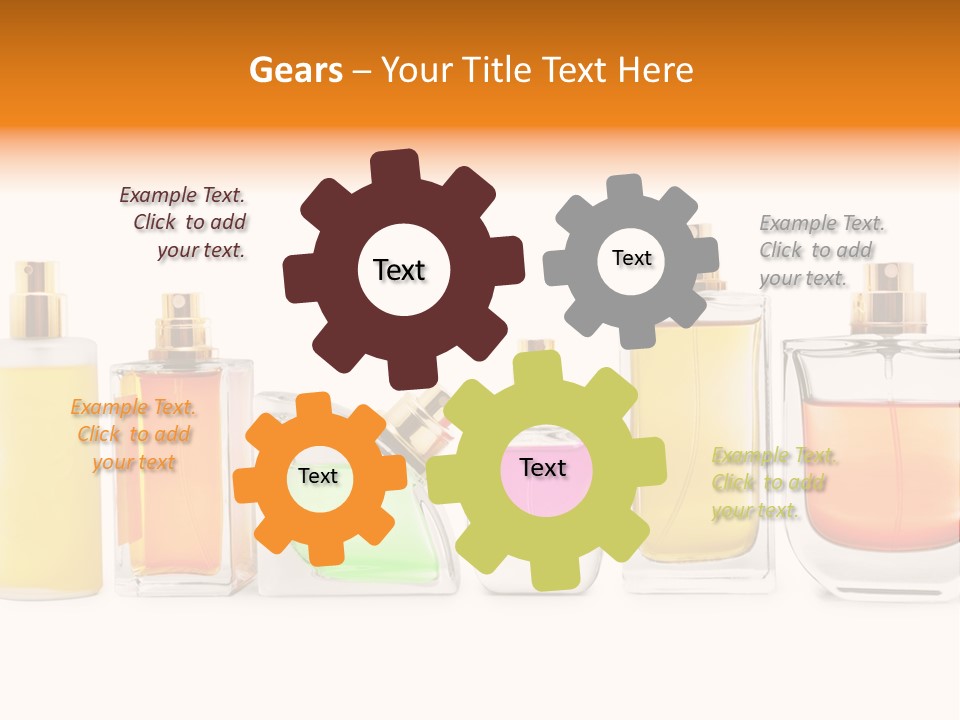 Container Limpid Aroma PowerPoint Template