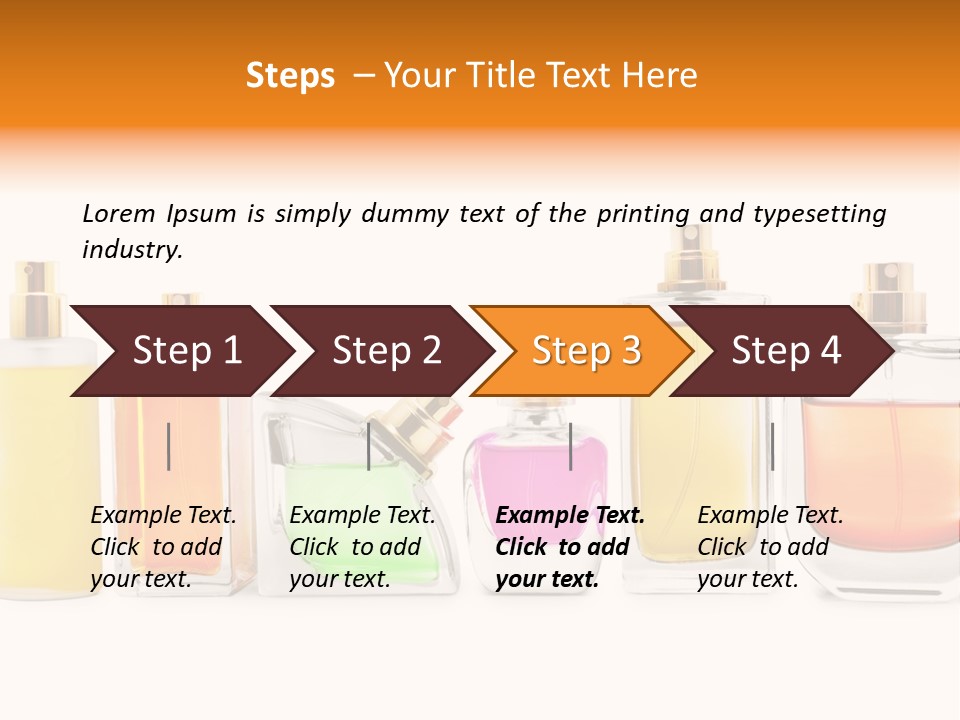 Container Limpid Aroma PowerPoint Template