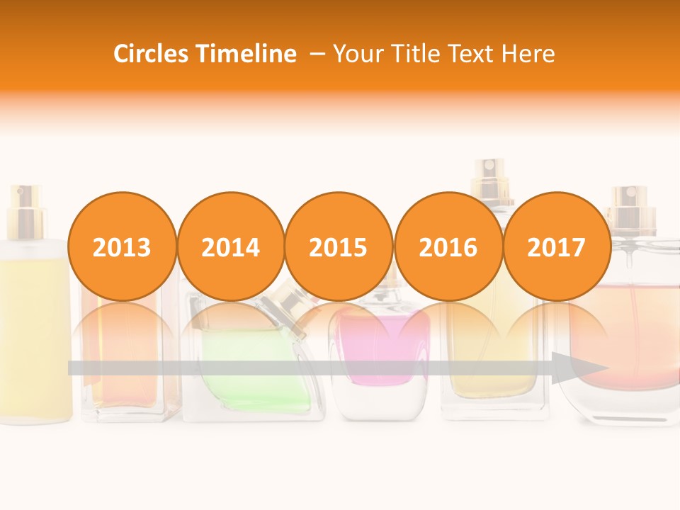 Container Limpid Aroma PowerPoint Template