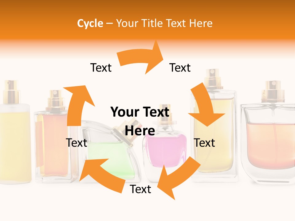 Container Limpid Aroma PowerPoint Template