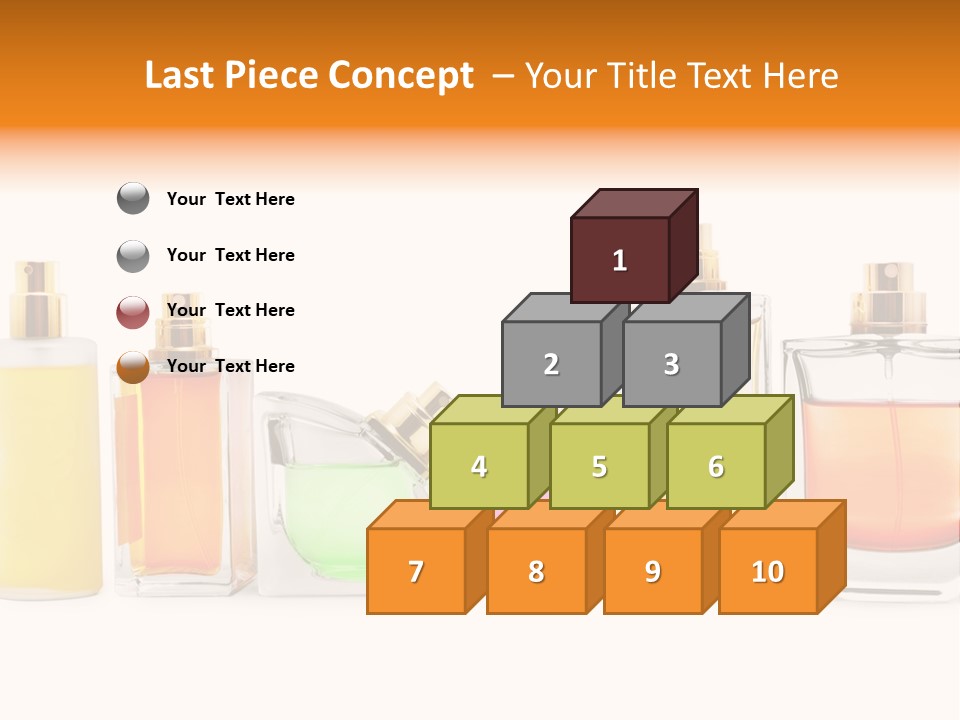 Container Limpid Aroma PowerPoint Template