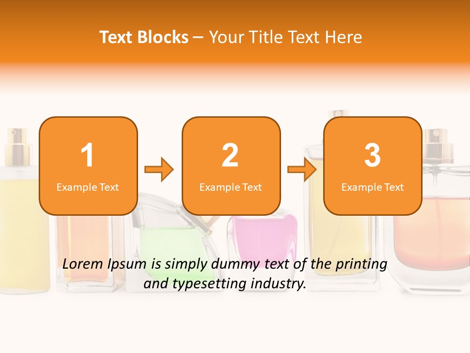 Container Limpid Aroma PowerPoint Template