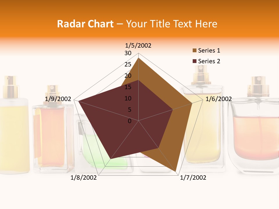Container Limpid Aroma PowerPoint Template
