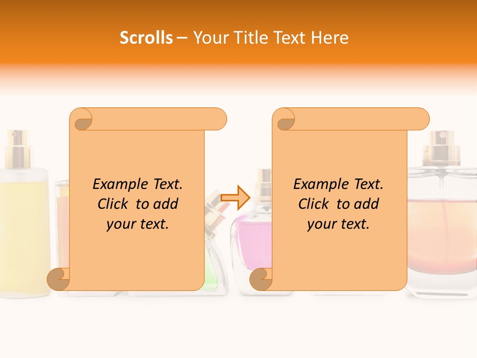Container Limpid Aroma PowerPoint Template