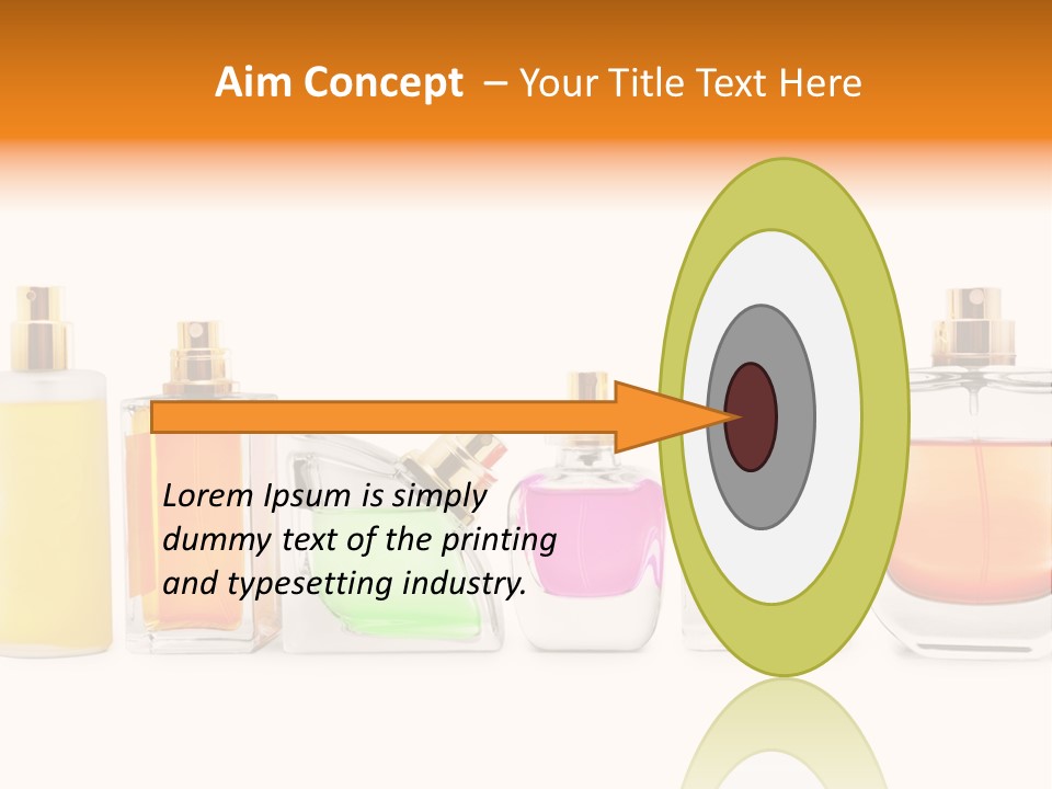 Container Limpid Aroma PowerPoint Template