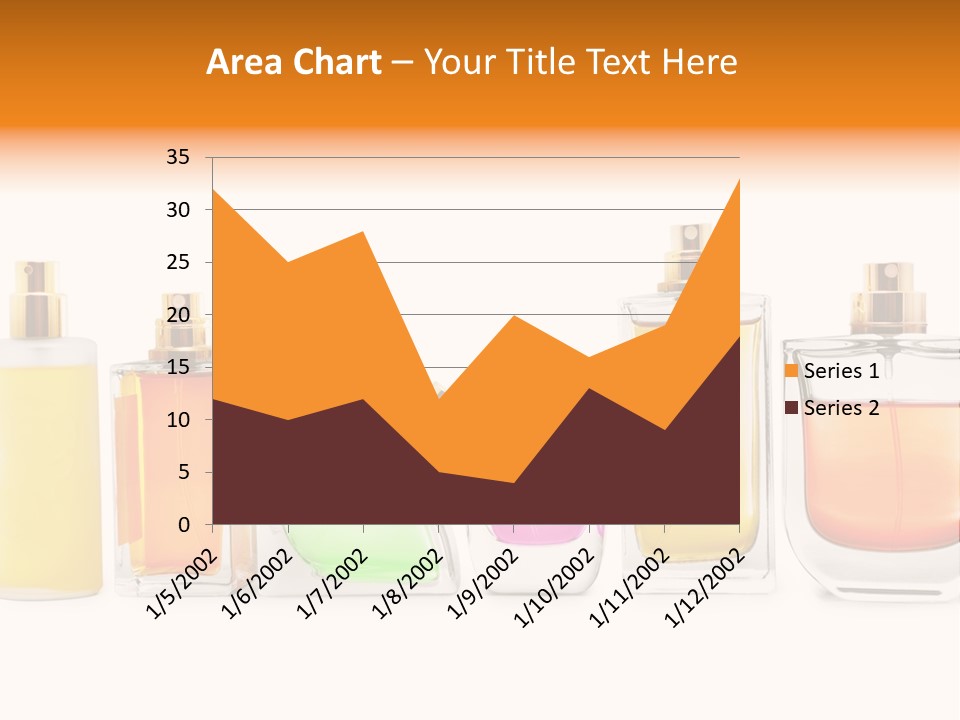 Container Limpid Aroma PowerPoint Template