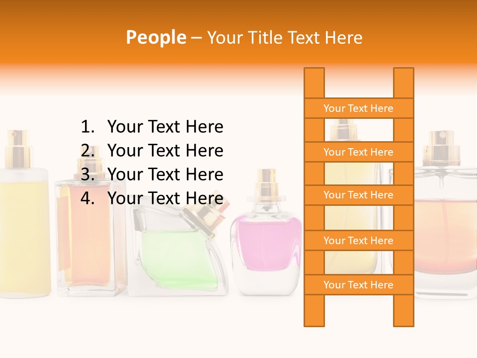 Container Limpid Aroma PowerPoint Template