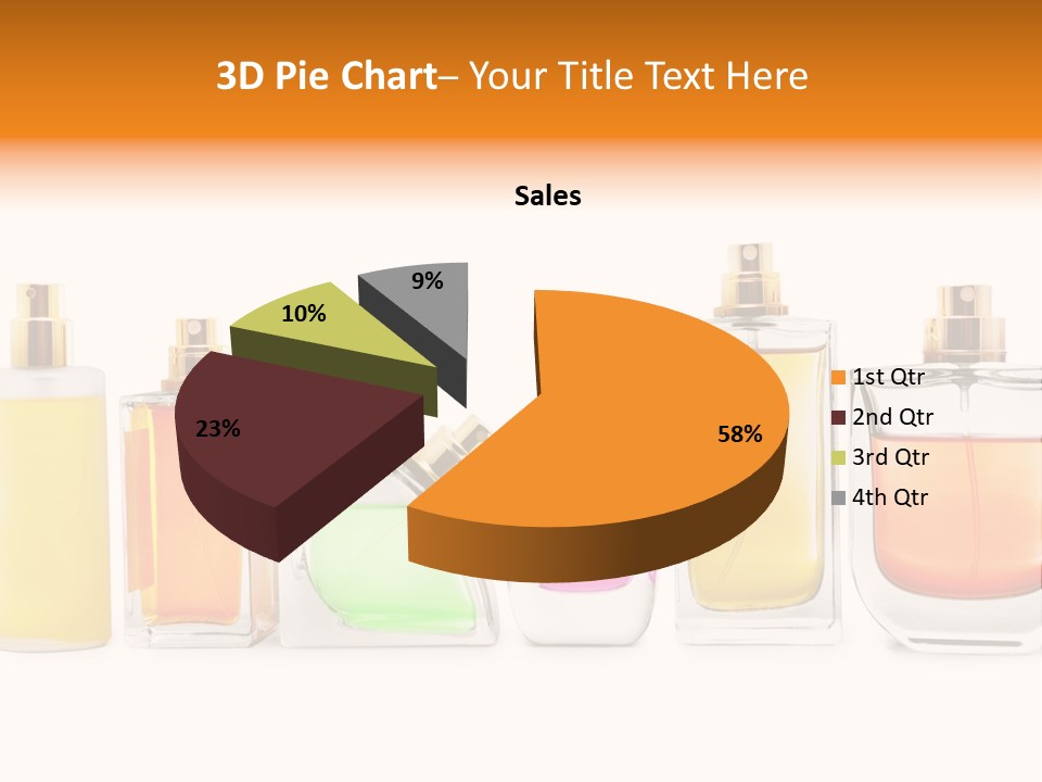 Container Limpid Aroma PowerPoint Template