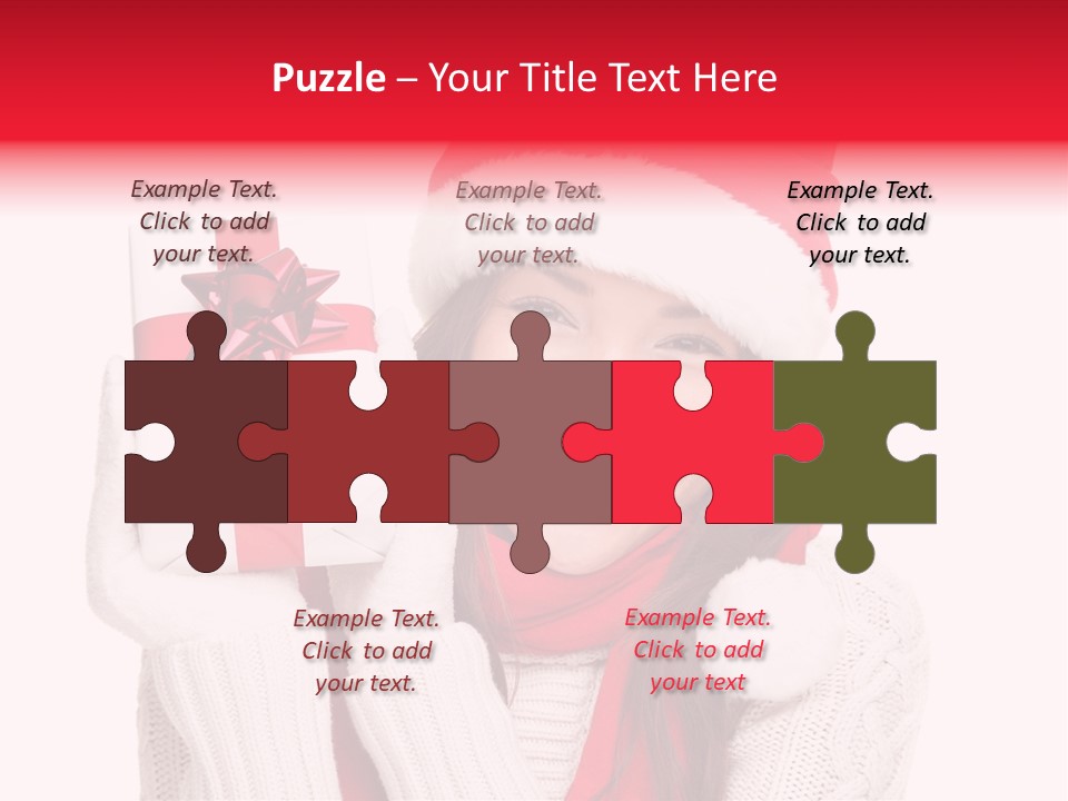 Chinese Person Happy PowerPoint Template