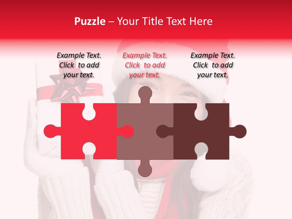 Chinese Person Happy PowerPoint Template