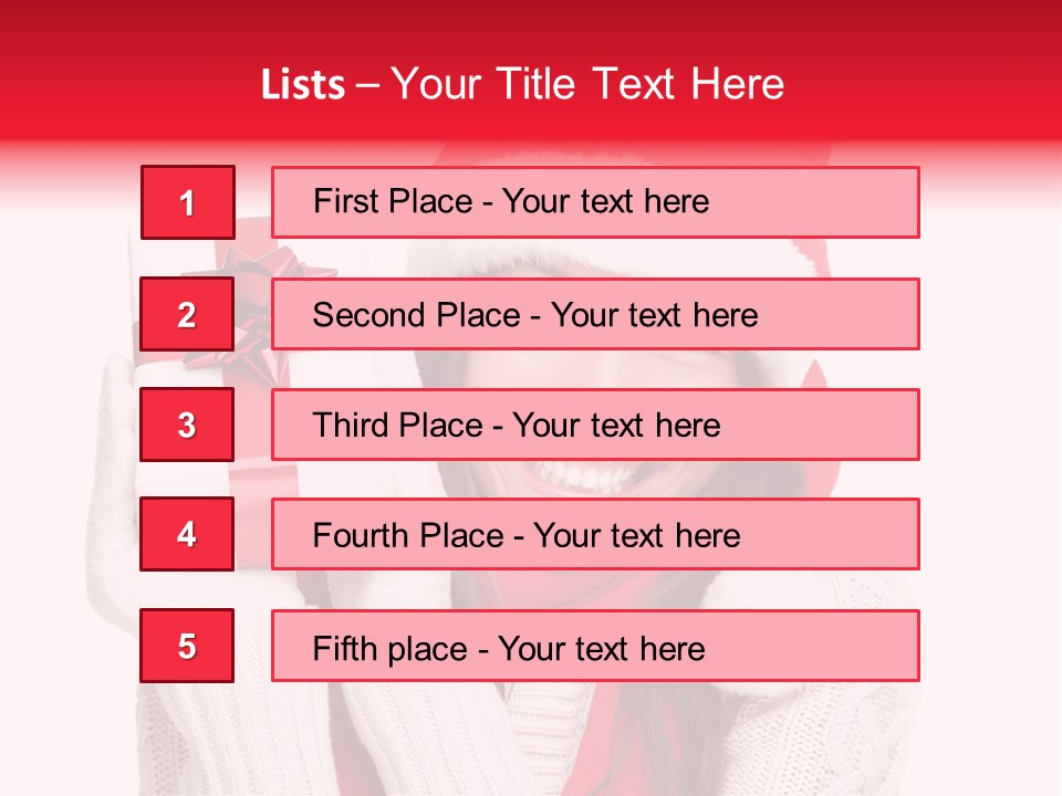Chinese Person Happy PowerPoint Template