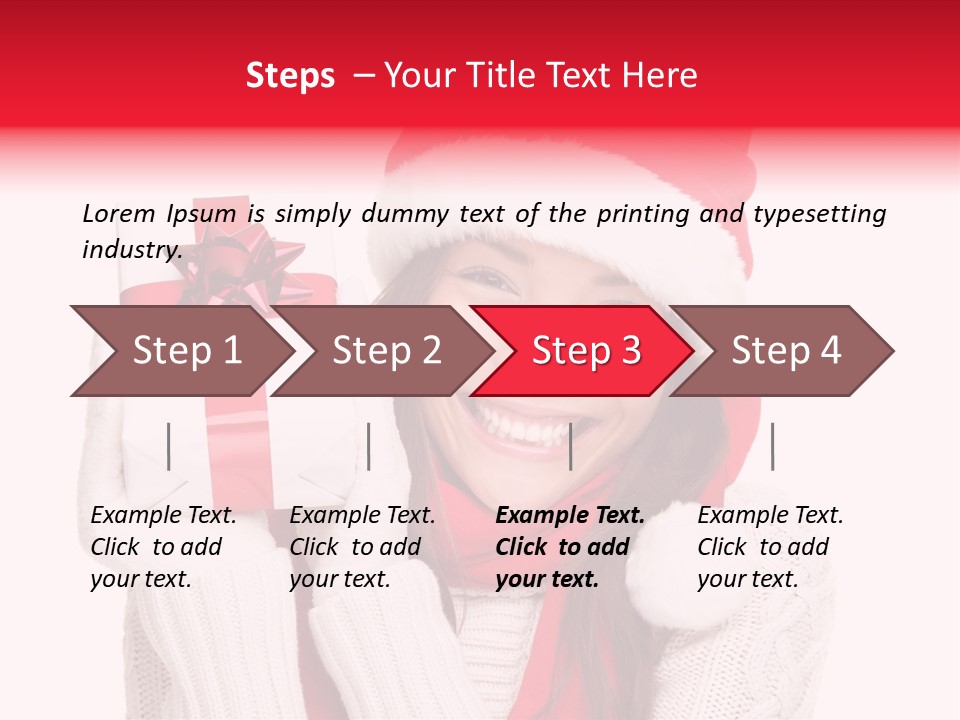 Chinese Person Happy PowerPoint Template