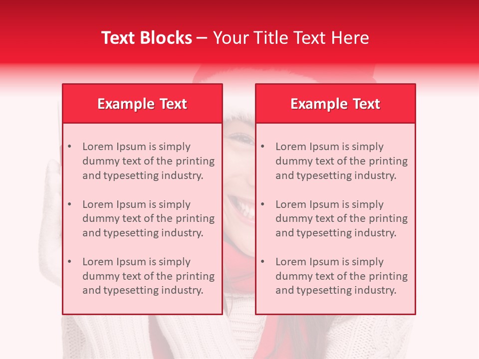 Chinese Person Happy PowerPoint Template