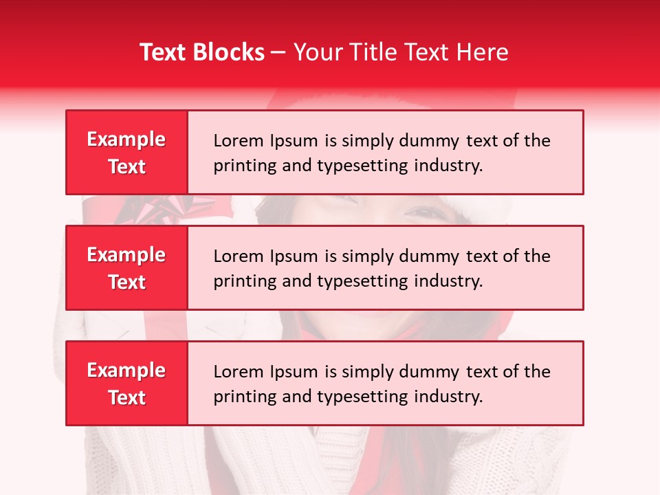 Chinese Person Happy PowerPoint Template